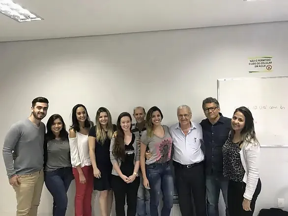 Turma da especialização em Endodontia da EndoBrasília, 2017