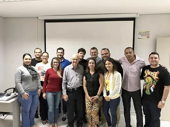 Turma da especialização em Endodontia da EndoBrasília, 2018